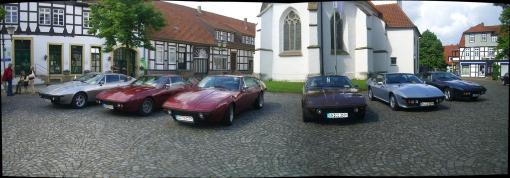 Panorama vor der Kirche: 5 x CD, 1 x SC