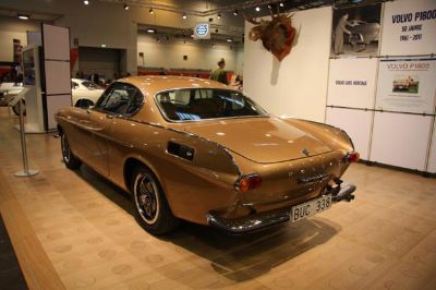 Volvo P1800 Vorserie - der Elch wacht !